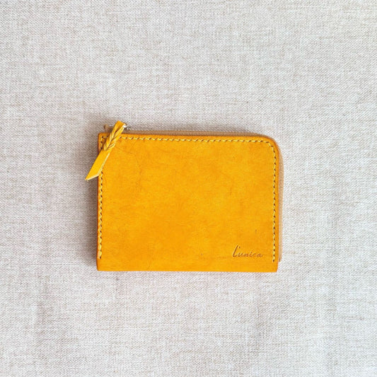 L字ファスナーミニウォレット | L’unica 本革ミニウォレット